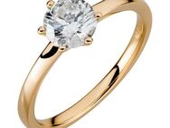 Orolino Fingerring Gold 750 mit natürlichem Brillant 1,00ct.