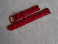 Uhrenarmband Louisiana Leder 16 mm rot - Dreieich