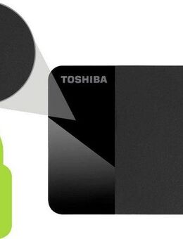 Toshiba Canvio Ready externe HDD-Festplatte (4 TB) 2,5"