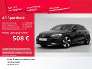 Audi A3, Sportback S line 35 TDI, Jahr 2022 - München