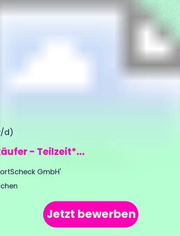 Verkäufer (m/w/d) - Teilzeit* - Aachen