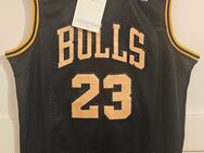 Chicago Bulls 23 Michael Jordan Trikot Schwarz Gold Größe XL Neu mit Etikett - Bayreuth