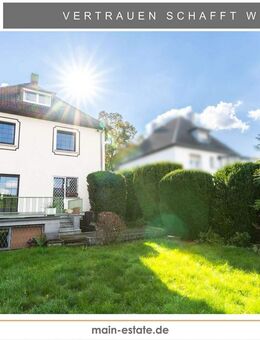 Attraktives Ein-/Zweifamilienhaus mit ausgebautem Dachgeschoss, Garten und Garage in Neu-Isenburg - Neu Isenburg
