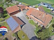 Resthof mit zwei Wohneinheiten - Stallungen, Scheune, Koppeln, PV, FTTH und Fernwärmeanschluss - Rodewald