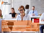 Sachbearbeitung Vertriebsinnendienst (m/w/d) - Lauingen (Donau)