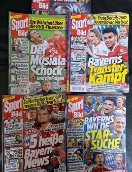Sport Bild Nrn. 28, 28, 30, 31 2025 09.07.2025 bis 30.07.2025 Fußball SportBild - Essen