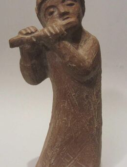 Ton-Figur Flötenspieler (12,5 cm) - Münster