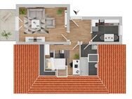 Klein aber fein! Dachgeschosswohnung mit Balkon und Stellplatz in Weimar! - Weimar