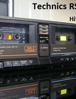 T E C H NI C S DOPPEL Kassetten Tape RS-T10-KE Typ: Doppeltes kompaktes Kassettendeck - Dübendorf