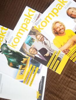 Börse Kompakt von 2000 Januar Februar März Ausgabe Thomas Gottschalk - Rodgau