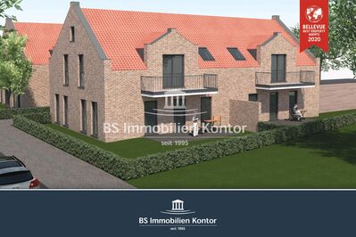 Hinte! Neubau einer schlüsselfertigen EG-Wohnung Nr. 1 mit Terrasse und PKW-Stellplatz in zentraler, ruhiger Lage!