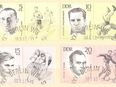 DDR Briefmarken berühmte Sportler (417) in 20095