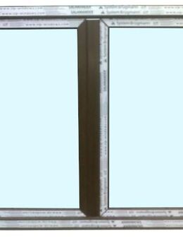 Kunststofffenster neu auf Lager 150x120 cm 2-fl (bxh) Mooreiche - Essen