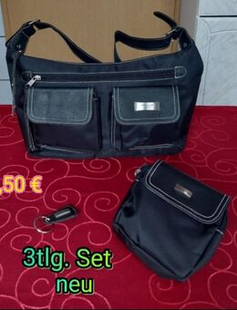 Umhängetasche, Schultertasche, 3tlg. Set, neu, 6 Bilder - Immenhausen