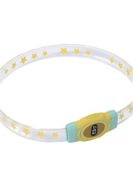 TIAKI LED-Halsband für langhaarige Hunde - L 65 x B 2,5 cm
