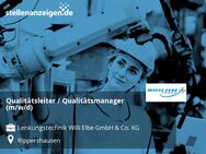 Qualitätsleiter / Qualitätsmanager (m/w/d) - Rippershausen