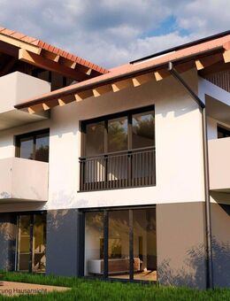 Neubauprojekt in Aschau im Chiemgau - Kompakte Obergeschoss-Wohnung mit Bergblick und großem Südbalkon - Aschau (Chiemgau)