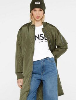SENSES.THE LABEL Langjacke mit Two-Way-Zipper