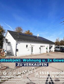 ++ Provisionsfreies Renditeobjekt - Wohnung u. 2x Gewerbe ++ - Großmehring