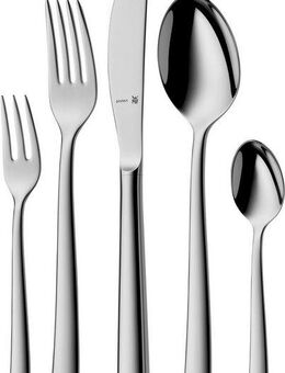 WMF Besteck-Set Kult Plus (30-tlg), 6 Personen, Cromargan® Edelstahl Rostfrei, ergonomisch, Cromargan protect
