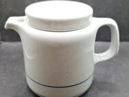 Hutschenreuther Kännchen Deckel Kaffeekanne Kaffekännchen Porzellan grau 10x10cm - Essen