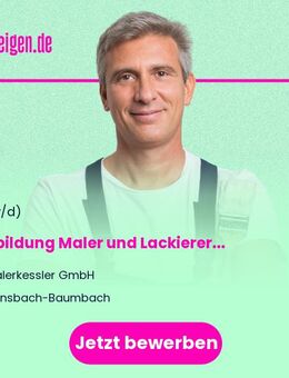 Ausbildung Maler und Lackierer (m/w/d) - Ransbach-Baumbach