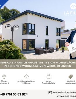 Ihr neues Zuhause in familiärer Wohngegend von Wehr, Öflingen | KfW40-Standard mit Luftwärmepumpe - Wehr (Baden-Württemberg)