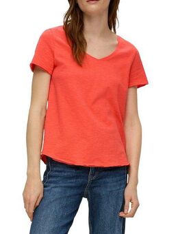 s.Oliver T-Shirt in Slub-Yarn-Optik
