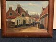 Ölgemälde - A.J. Oudshoorn (Holländische Meister 1877-1939 ) Straatje te Katwijk in 54619