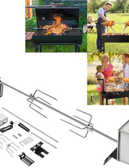 #SALE# Universal-Grillspieß, Edelstahl, motorbetrieben - Wuppertal