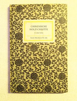 Buch "Chinesische Holzschnitte", 1958, Insel Bücherei Nr.164 - Dresden