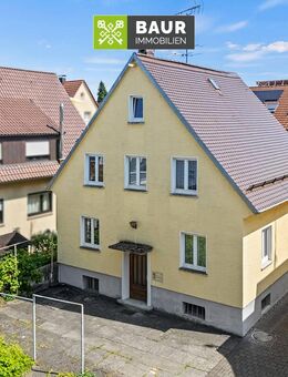Charmantes Zweifamilienhaus in Seenähe von Friedrichshafen - mit Raum für Ideen, zeitnah frei - Friedrichshafen