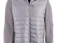 H.I.S Kapuzensweatjacke im vorderen Bereich gesteppt, mit abnehmbarer Kapuze