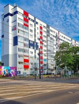 Hier geht`s hoch hinaus-ebenerdig der Sonne entgegen. - Magdeburg