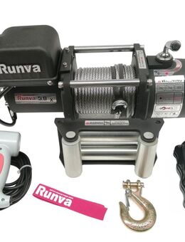 Elektrische Seilwinde Runva EWX5000U 12V (EWX 5.0x) - 2,3t komplett Set - Wuppertal