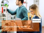 Supplier Quality Engineer (m/w/d) - Hanau (Brüder-Grimm-Stadt)