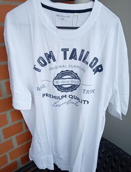 Tom Tailor T-Shirt WEISS Gr. 3XL Großes Logo NEUWARE OVP OHZ VS - Osterholz-Scharmbeck Zentrum