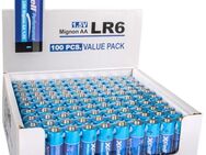 Sparbox Alkaline Batterien l LR6 Mignon AA 100er Pack - Göppingen