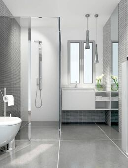 Neubauprojekt in Süßen! Schöne 3 Zimmer-Wohnung mit Balkon im 1. Obergeschoss. Mit Aufzug ! - Süßen