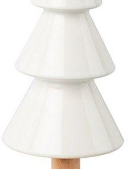 Creativ deco Dekobaum Weihnachtsdeko (1 St), aus Keramik und Holz