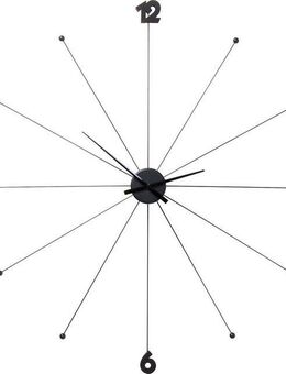 Kare Design Wanduhr Wanduhr Like Umbrella Black