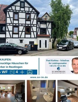 Das schnuckelige Häuschen für den Handwerker - Reutlingen