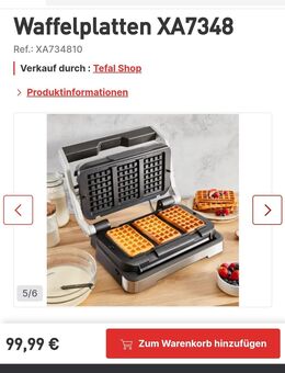 Tefal Waffelplatten - Lampaden