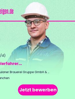 Staplerfahrer (m/w/d) - München