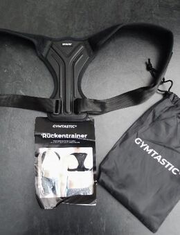 GYMTASTIC Rückentrainer Haltungstrainer Size M schwarz neuwertig 7,- - Flensburg