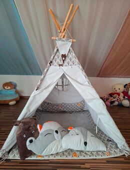 Kinder Spielzelt mit Fenster und Zubehör von Izabell - Oedheim