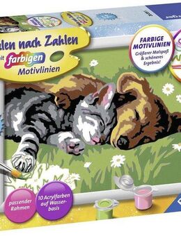 Ravensburger Malen nach Zahlen Tiefer Schlaf, Made in Europe