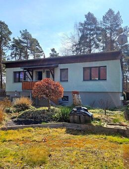 Einfamilienhaus mit schönem Garten am Wald in Walddrehna - Heideblick