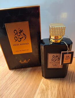 Parfum Manasik OUD ASWAD (Black Oud )Eau De Parfum Natürliches Spray 100ml UNISEX - Unna