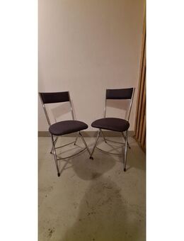 2 Klappstühle Lila - Stuttgart